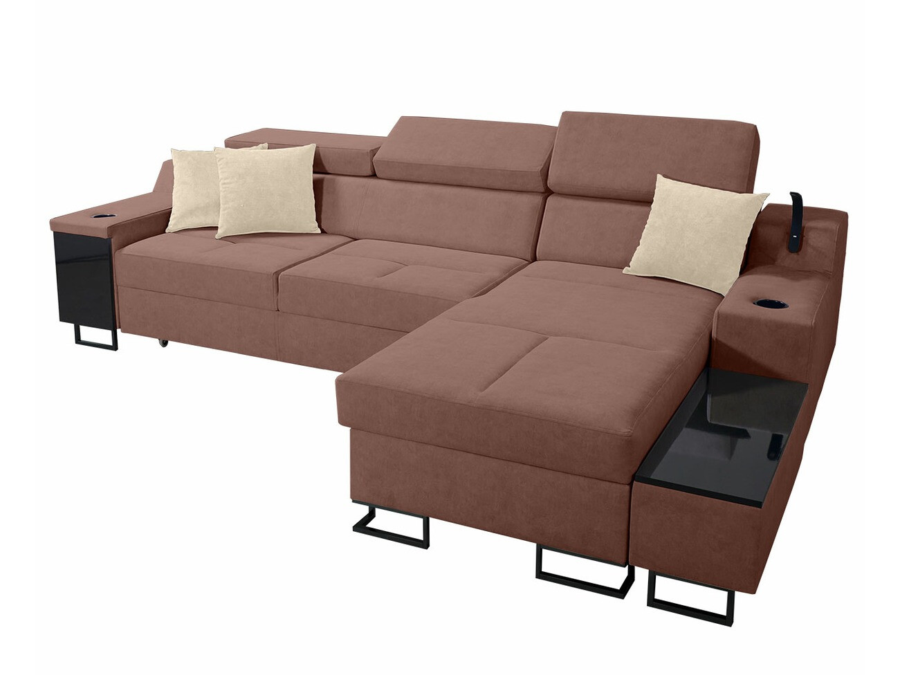 Hoekbank Sarasota 159 (Uttario Velvet 2955 + Uttario Velvet 2978)