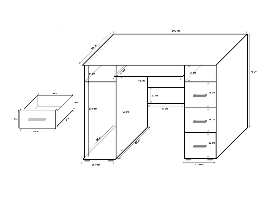Bureau Cirevau 129 (Sonoma eik)
