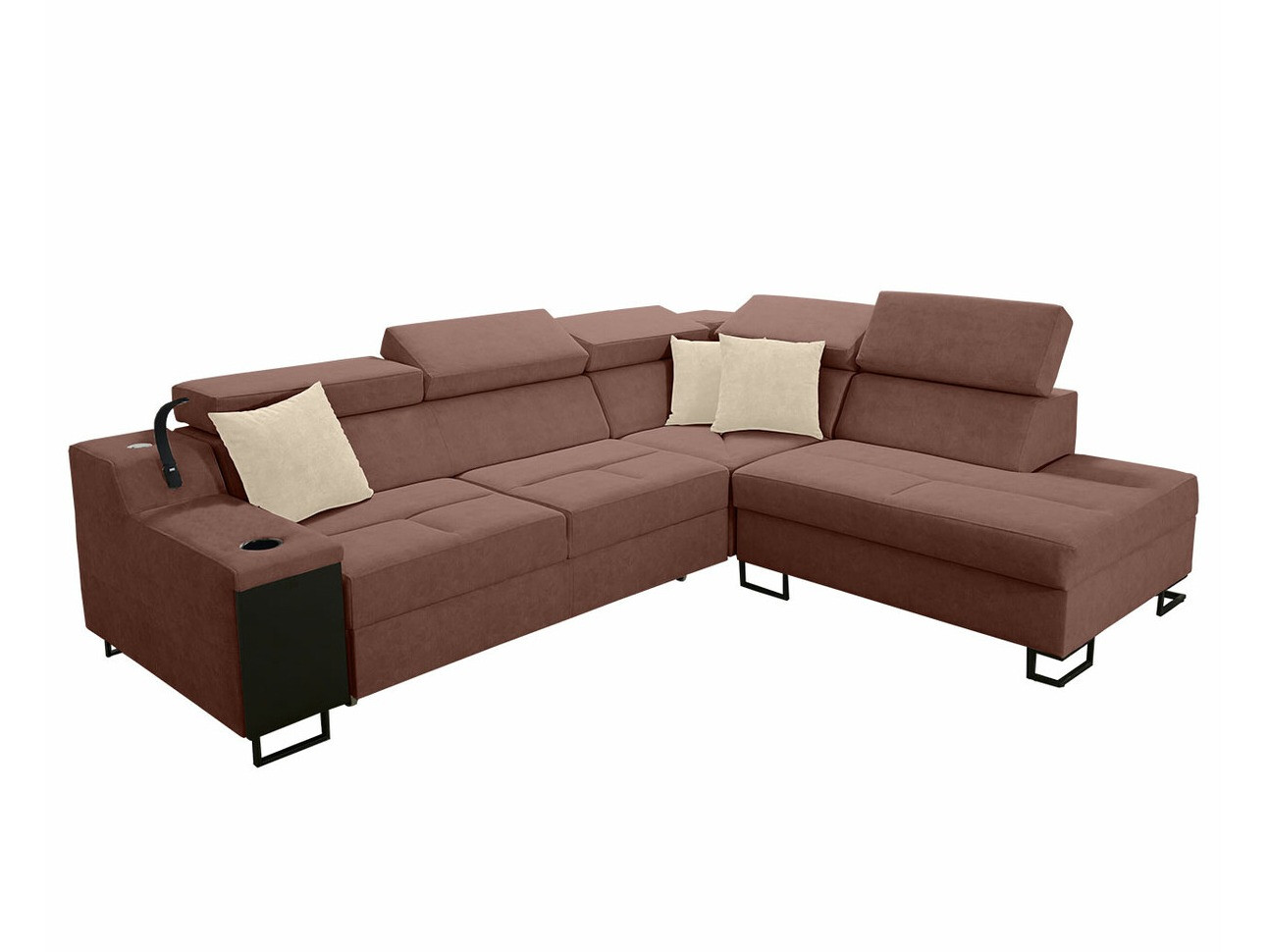 Hoekbank Sarasota 138 (Uttario Velvet 2955 + Uttario Velvet 2978)