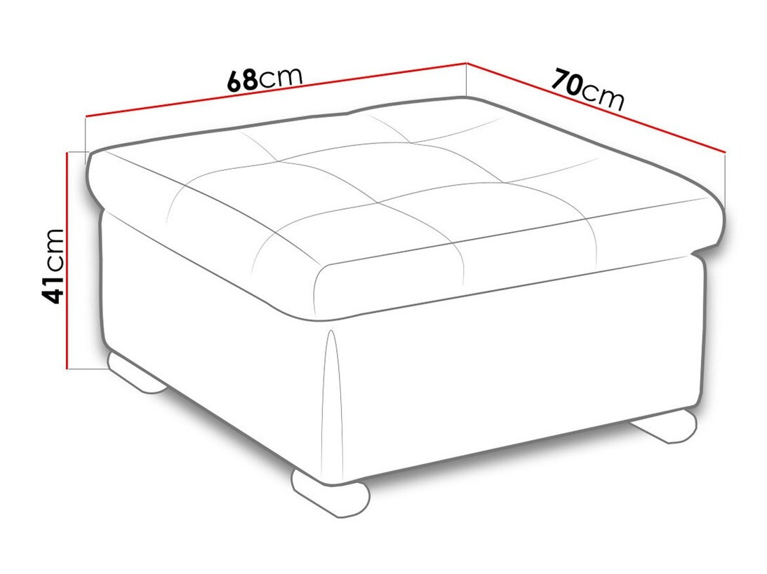 Poef Comfivo 115 (Boss 12 + Enzo 155)