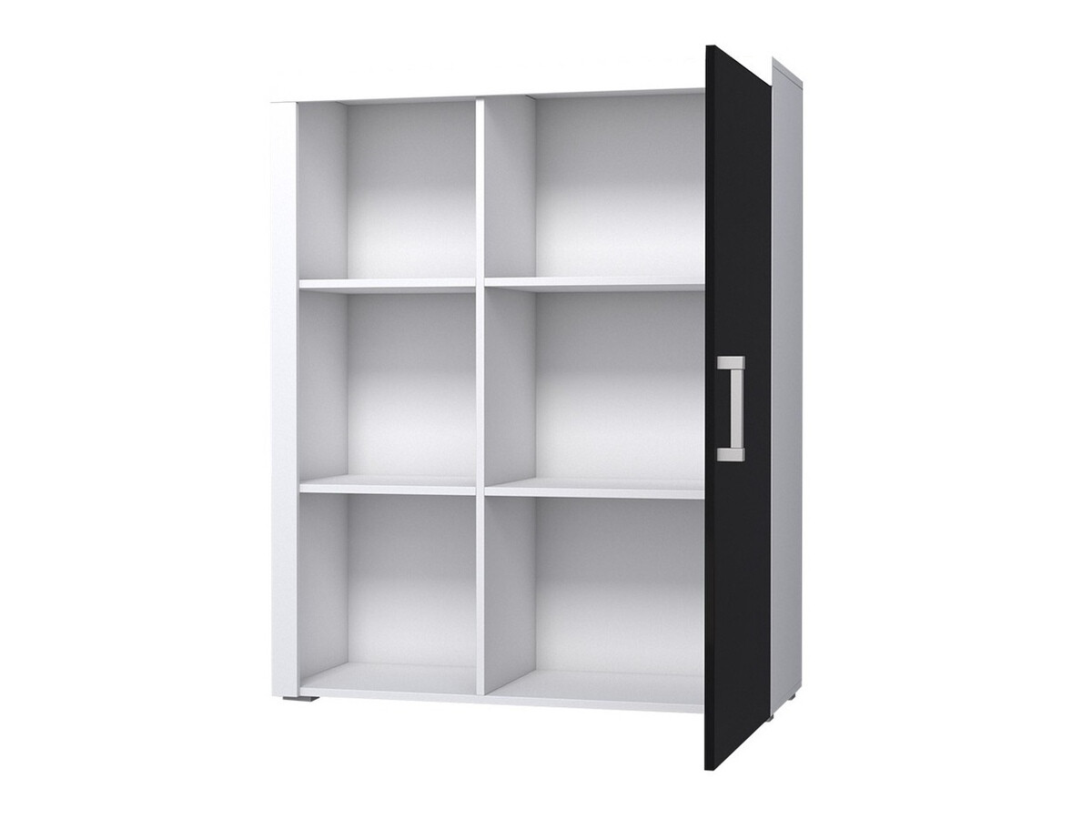 Dressoir Odebeli 102 (Wit + Glanzend wit)