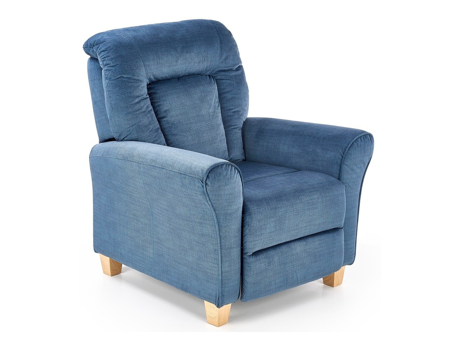 Relaxfauteuil Houston 848 (Blauw + Beuk)