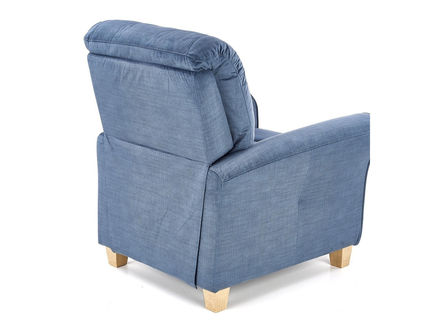 Relaxfauteuil Houston 848 (Blauw + Beuk)