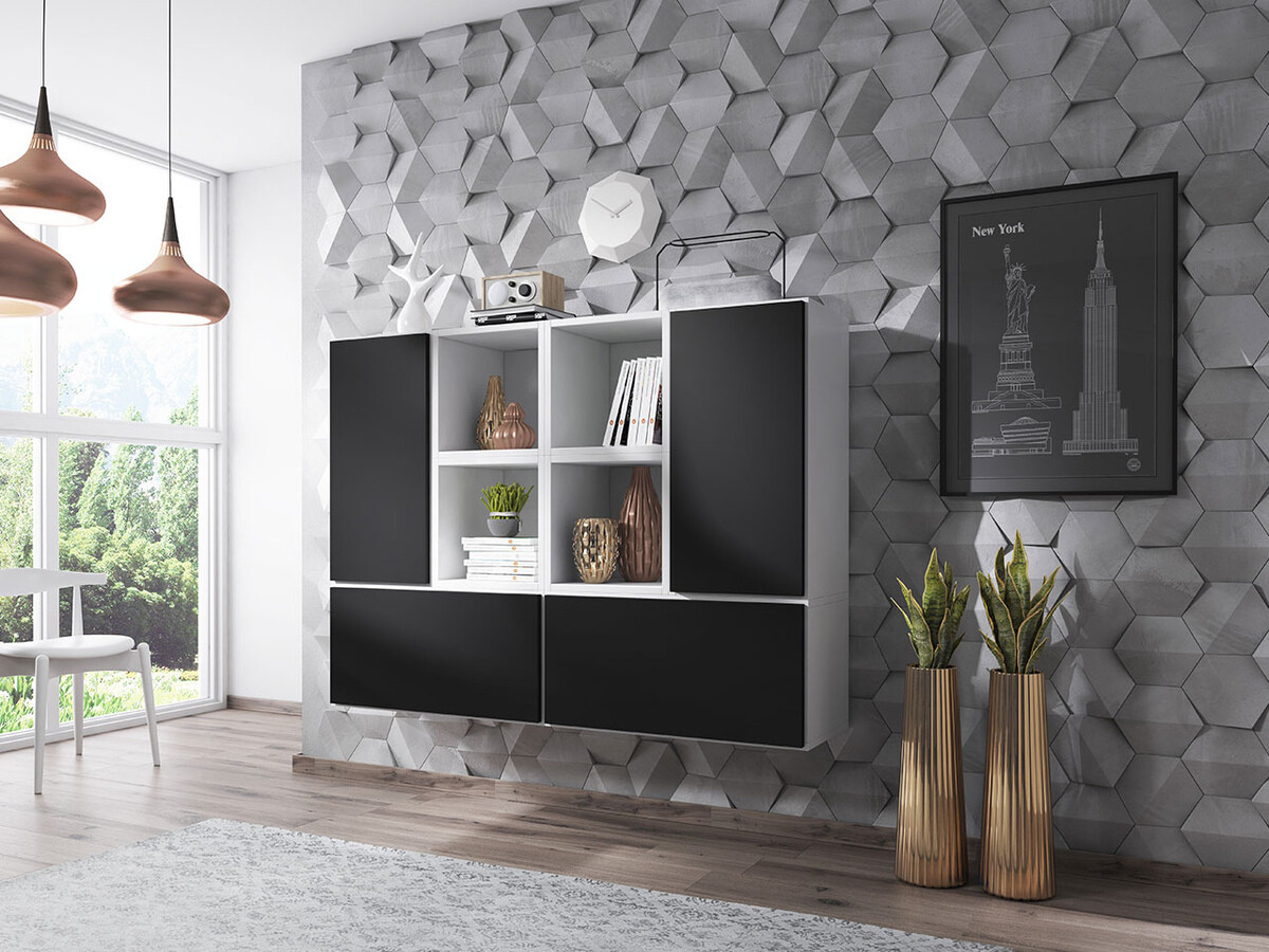 Wandplank Corbele 105 (Wit)