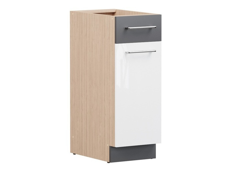 Modulaire kast met lade en deuren Mode White 109