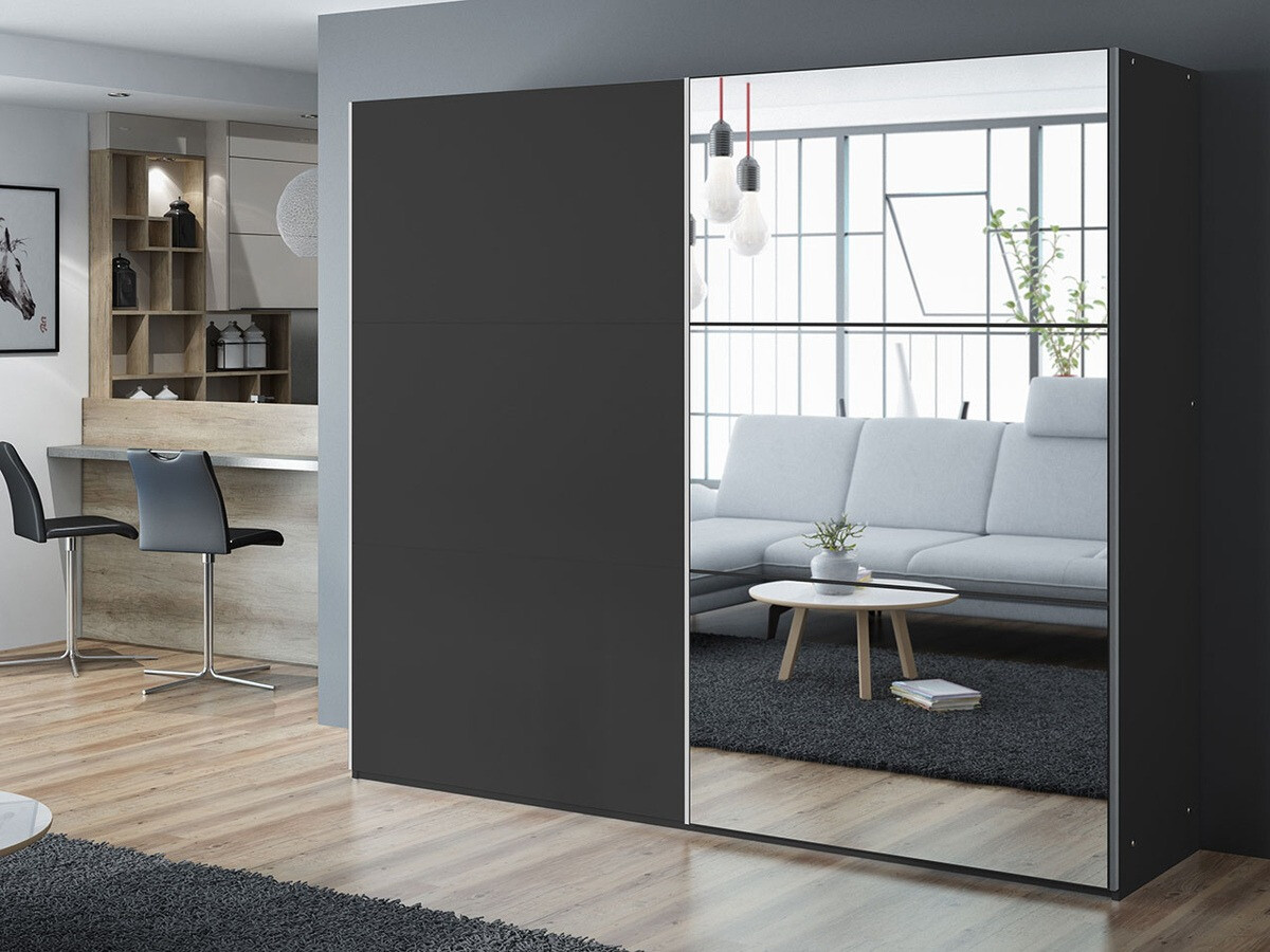 Kledingkast Honolulu 126 (Zwart)