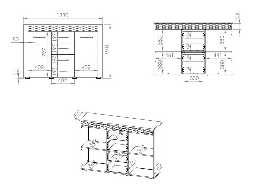 Ladekast Flonole 106