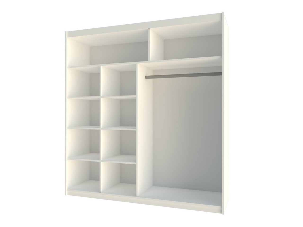 Kledingkast Honolulu 106 (Zwart)