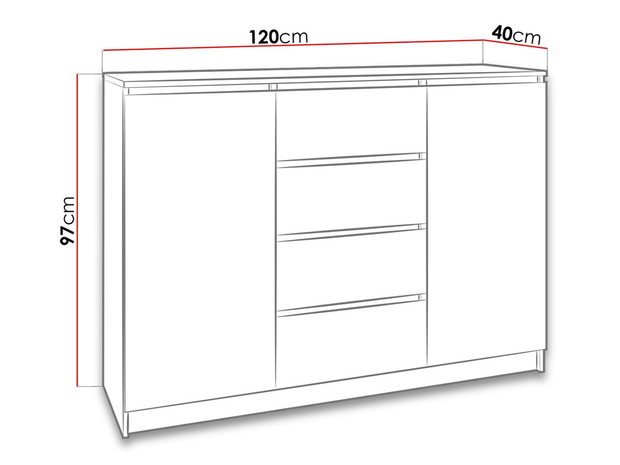 Ladekast Mandeville 108