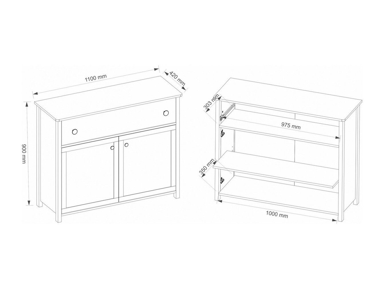 Ladekast Elblive 121