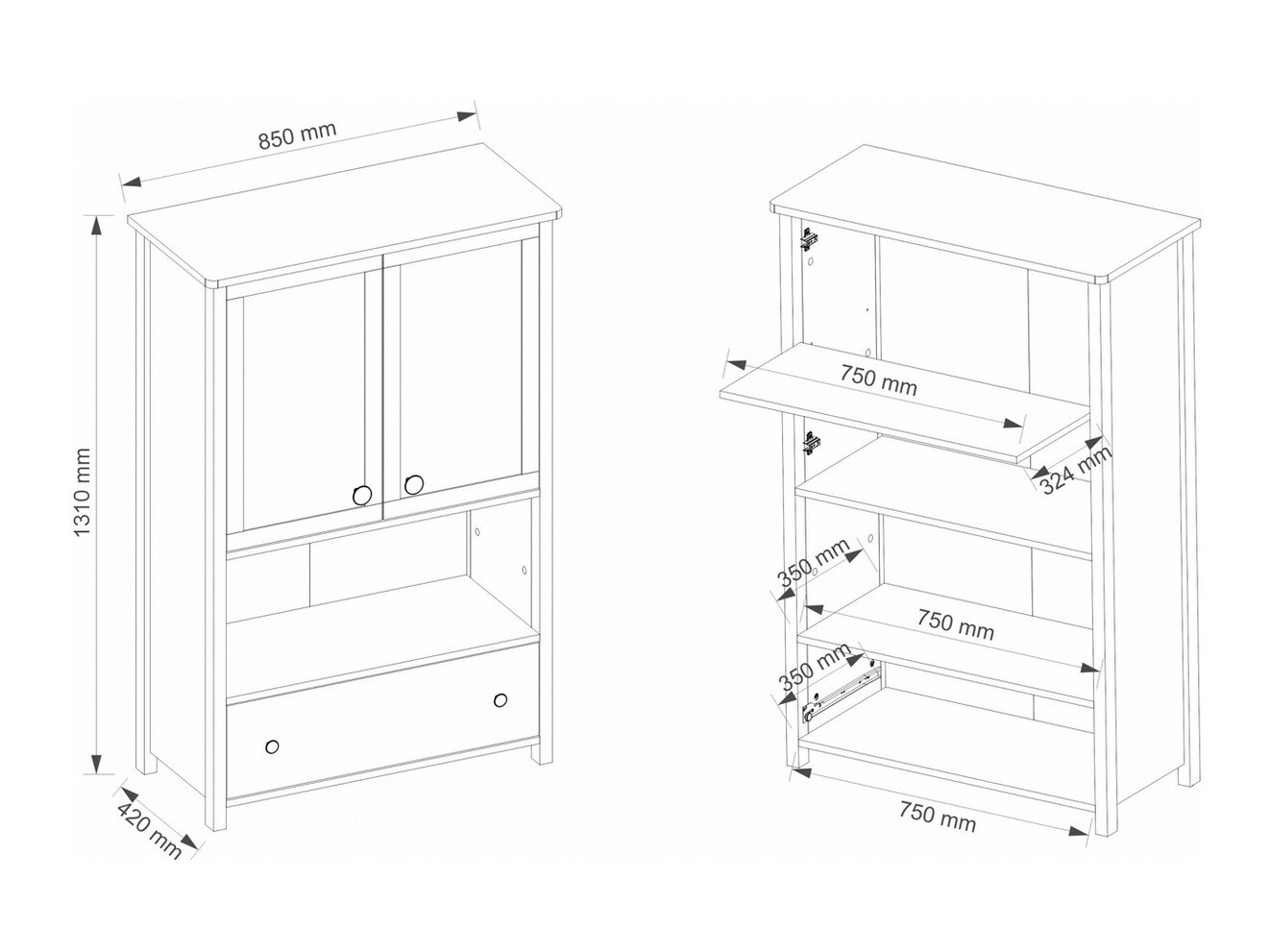 Ladekast Elblive 125