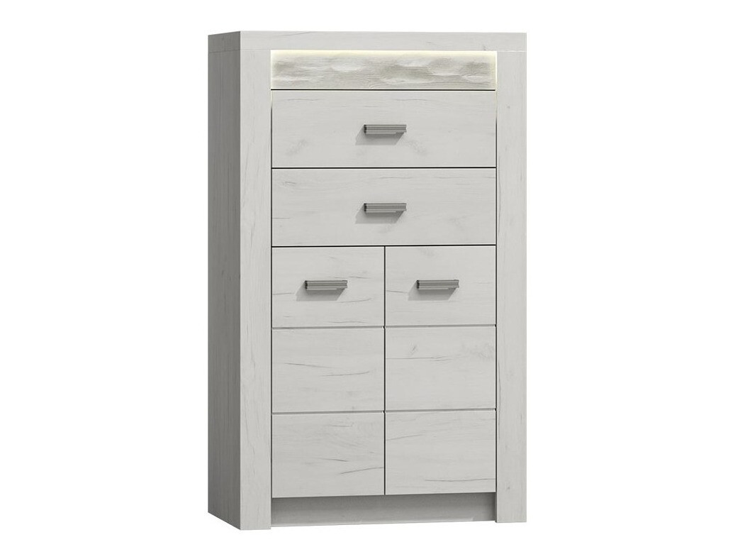 Ladekast Serfeno 103 (Ambachtelijk wit)