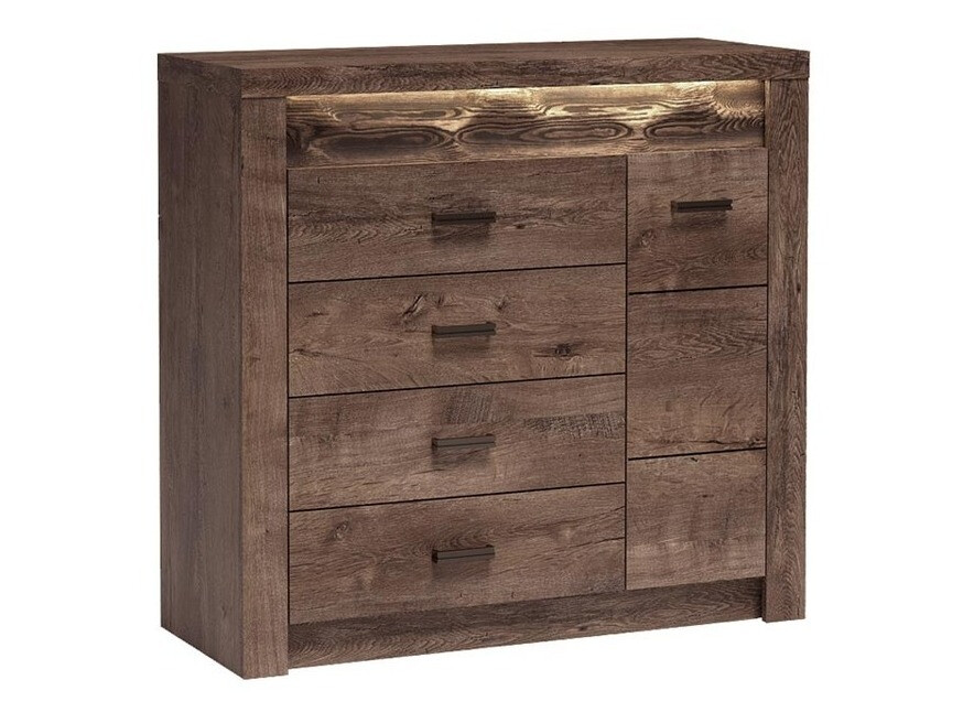 Ladekast Serfeno 115 (Donker essen)