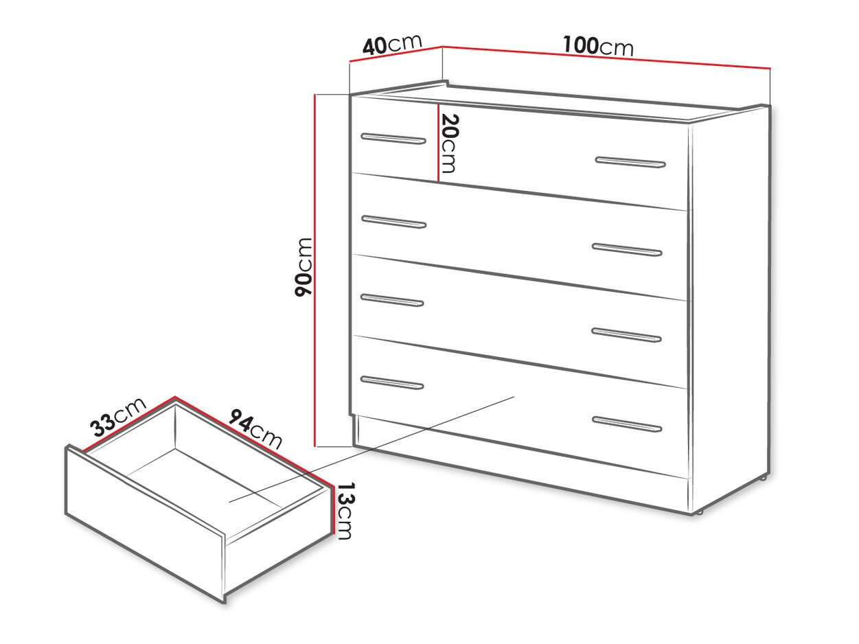 Ladekast Livsori 107