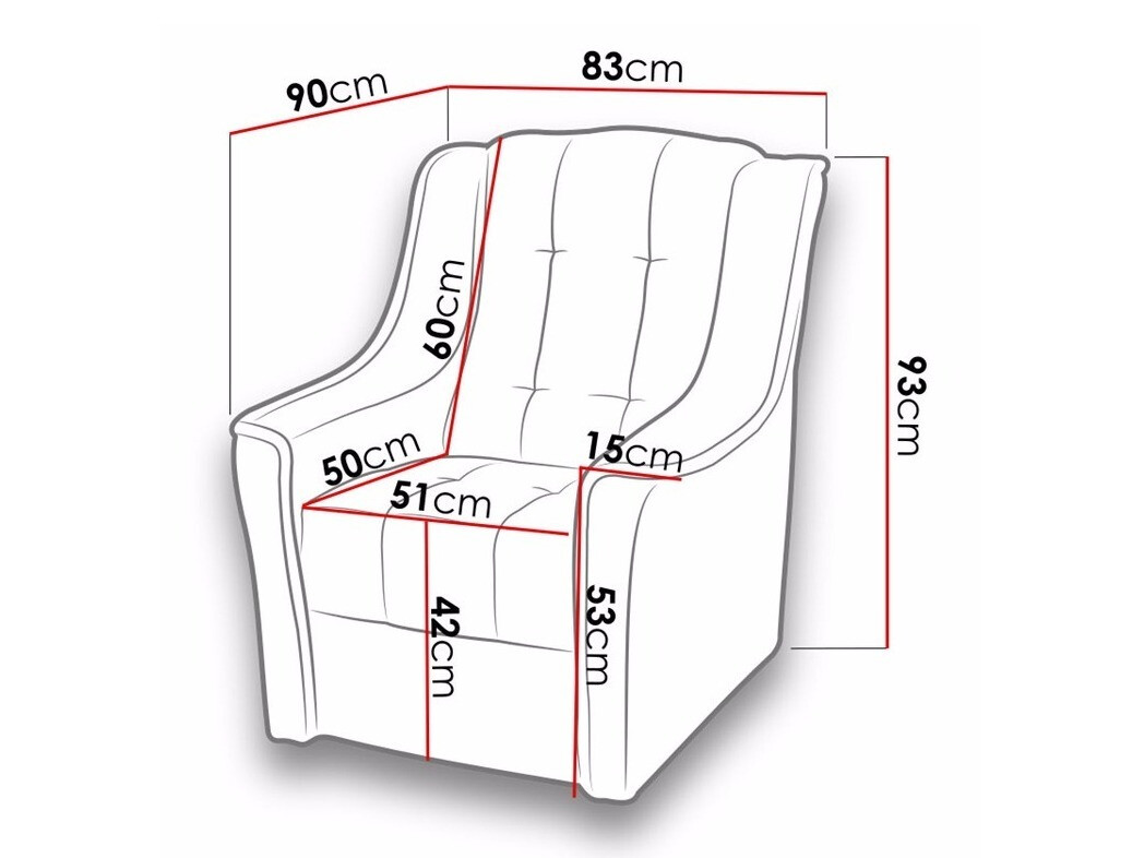 Fauteuil Providence 108 (Ibiza 04 + Ibiza 03)