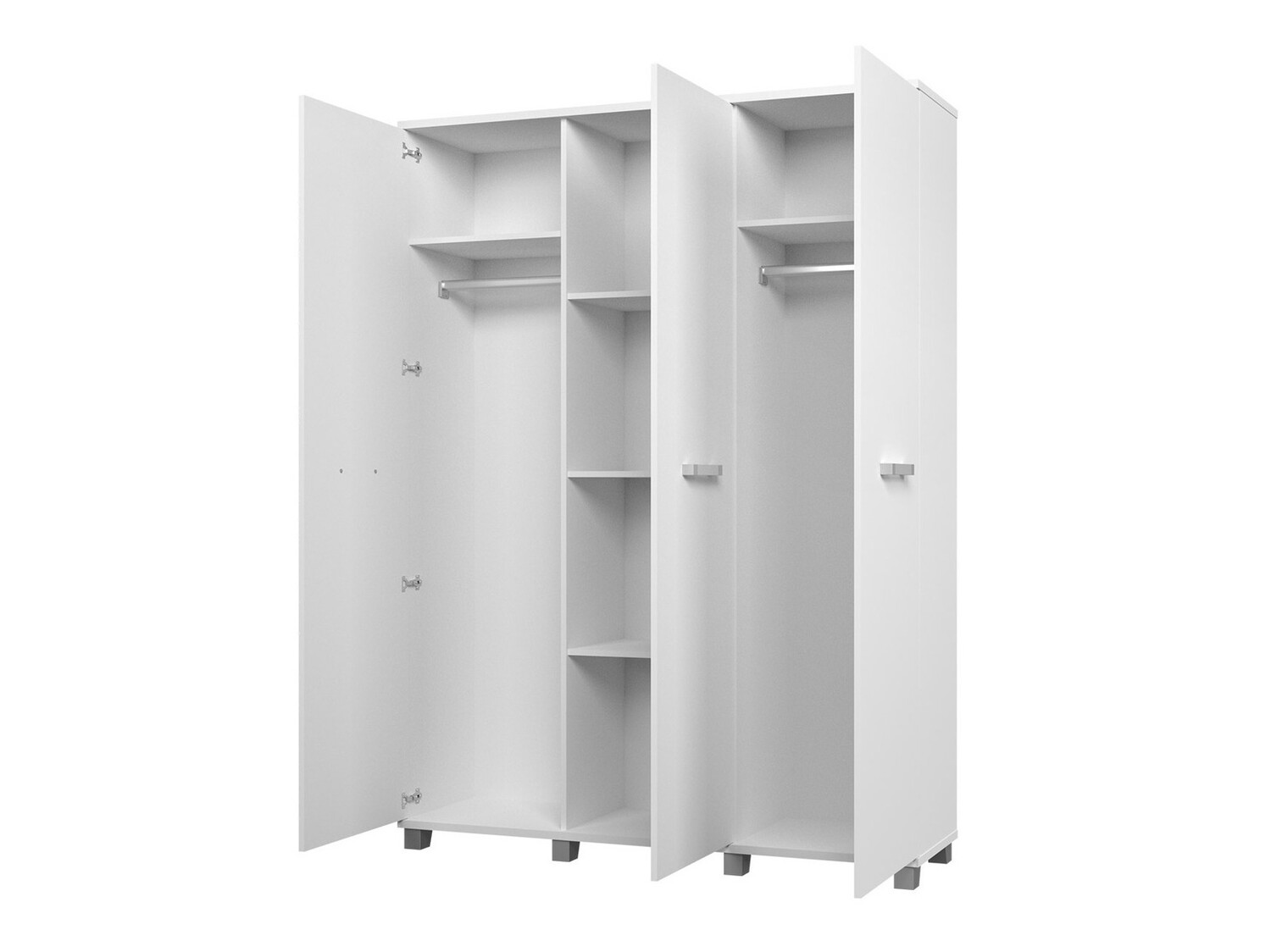 Kledingkast Cirevau 105 (Wit)