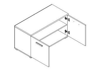 Gangmeubelset Torsalo 104 (Sonoma eik)