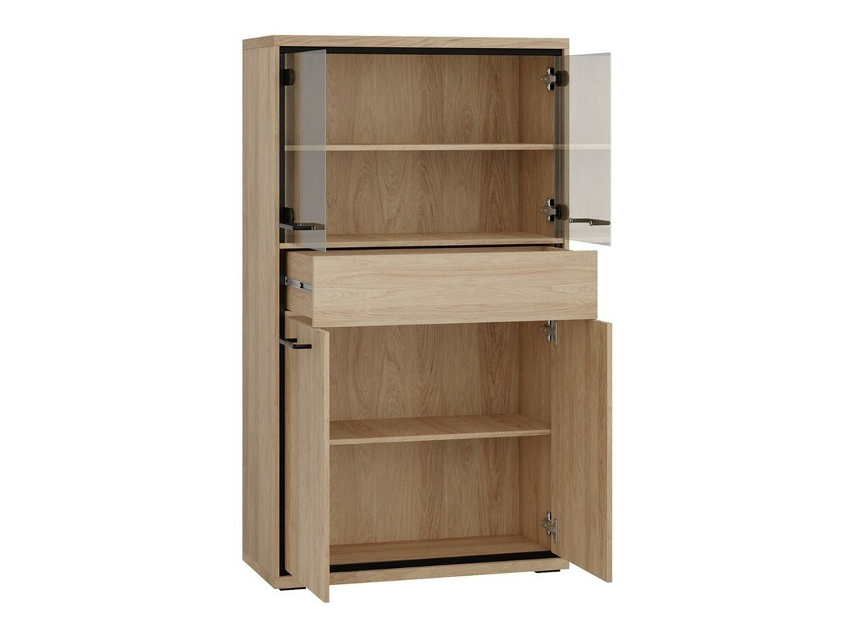 Boekenkast Etrmoni 107 (Licht hout + Eiken)