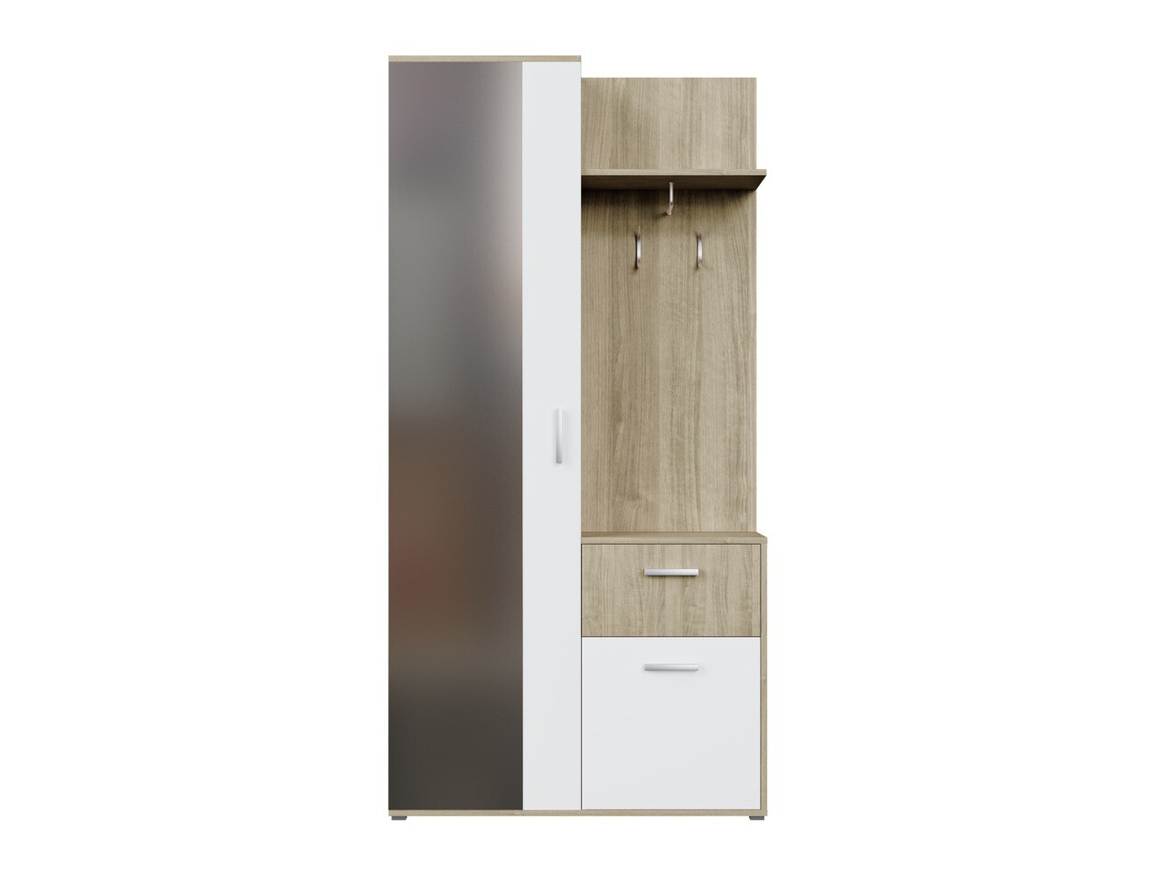 Gangmeubelset Stanton 103 (Sonoma eik + Wit)