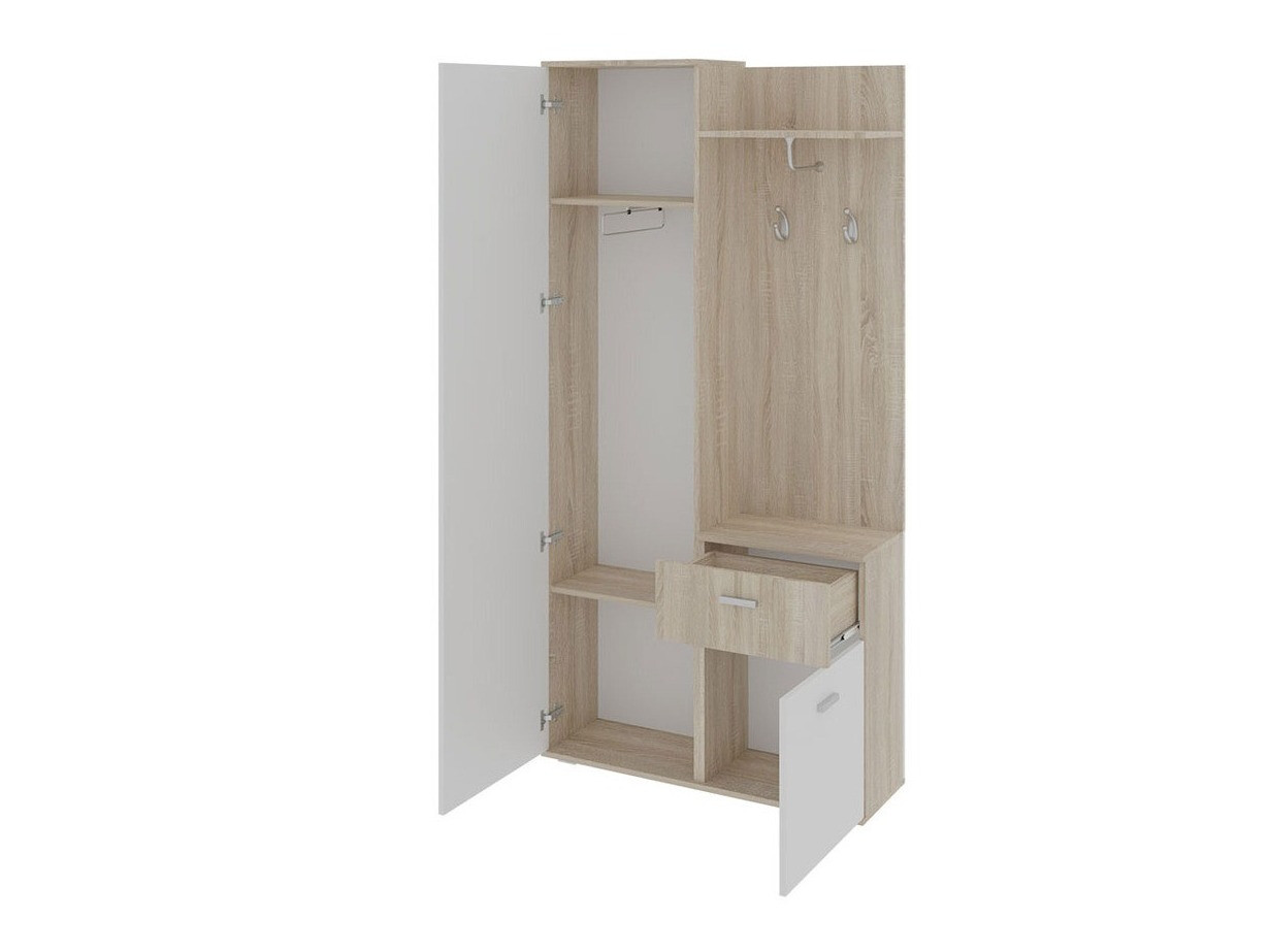 Gangmeubelset Stanton 103 (Sonoma eik + Wit)