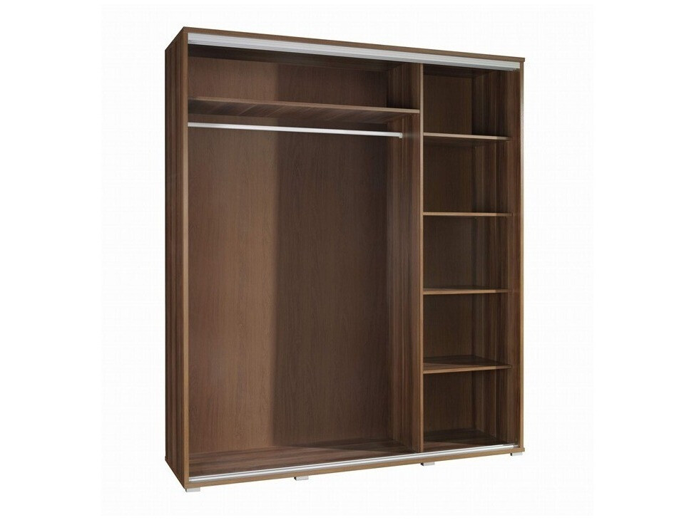 Kledingkast Murrieta 134 (Wengé)