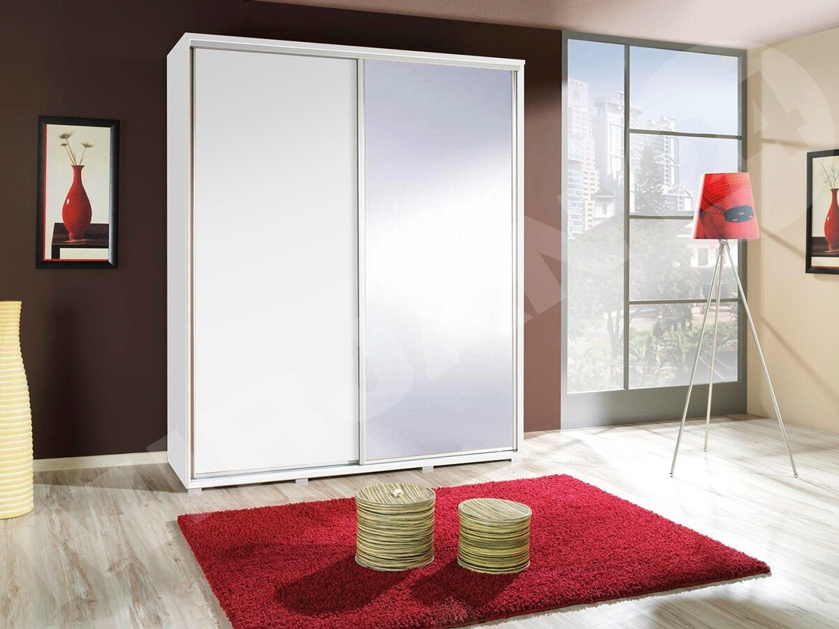 Kledingkast Murrieta 134 (Wit)