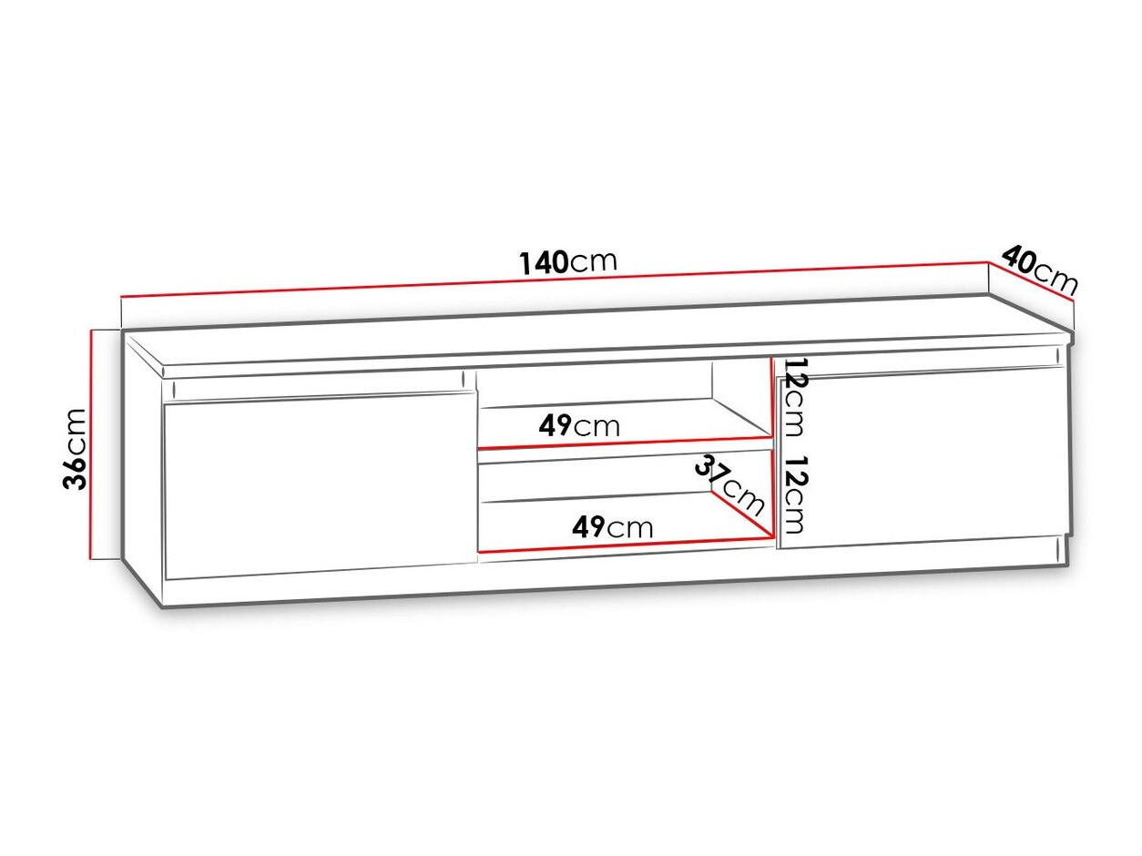 TV-meubel Mandeville 104