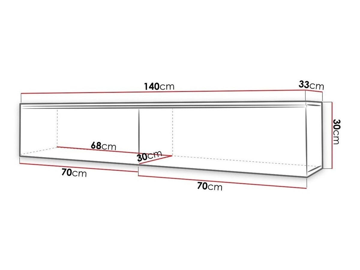 TV-meubel Sarasota 120 (Beton)