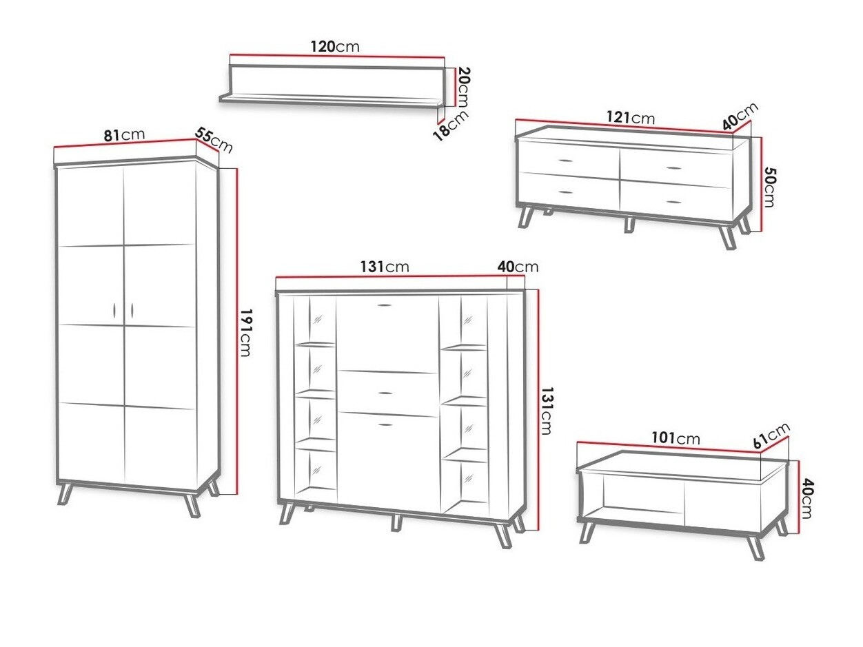 Woonkamerset Talsere 110