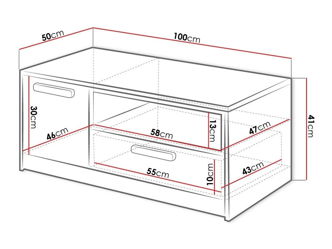 TV-meubel Veravie 141