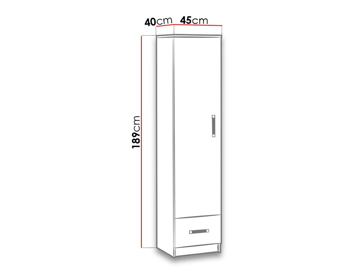 Boekenkast Lorlare 106 (Wit + Grijs)