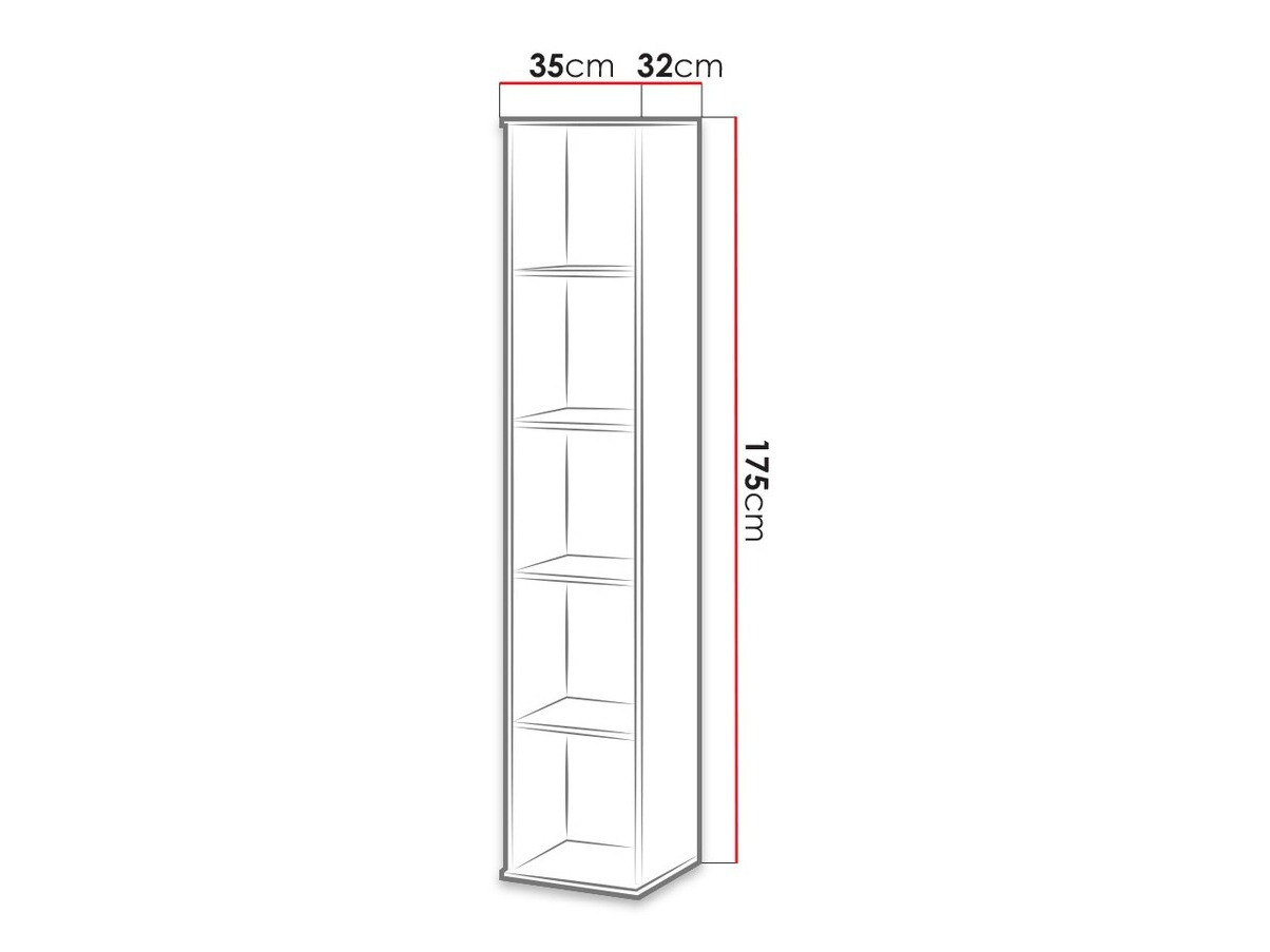 Boekenkast Tivlue 102