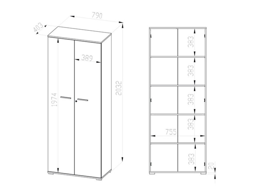 Boekenkast Tolbelo 100