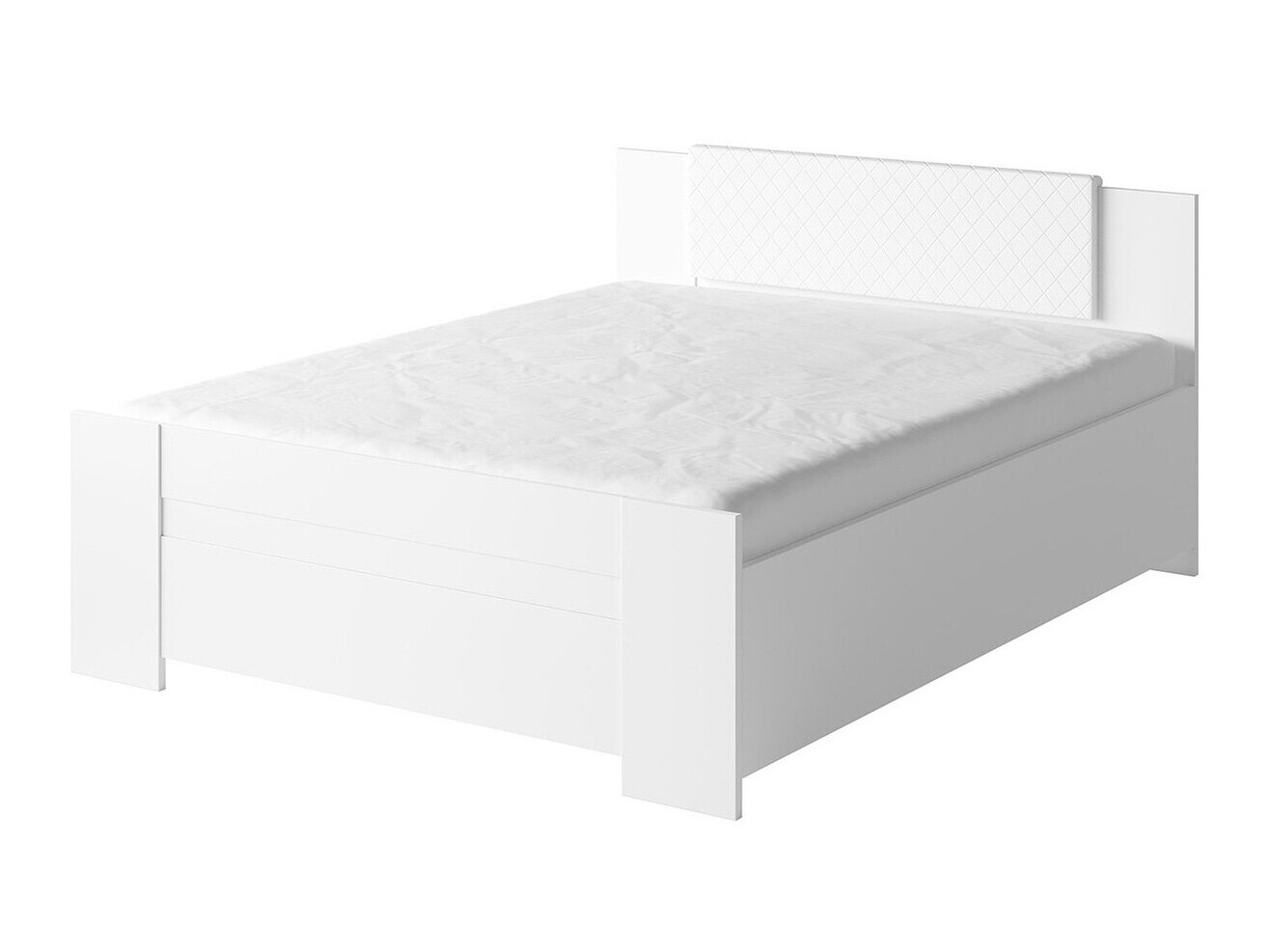 Slaapkamerset Catromi 113 (Wit + Soft Pik 017)