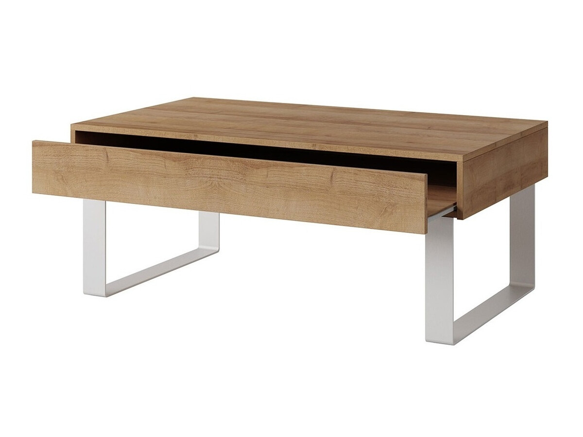 Salontafel Tivdalu 138 (Zwart + Glanzend zwart)