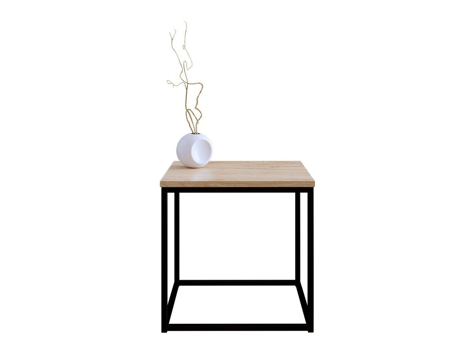 Salontafel Germantown 106 (Matzwart + eiken)