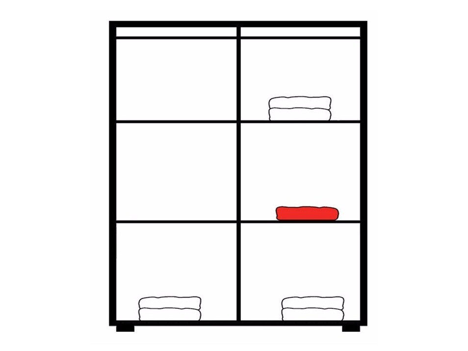 Dressoir Cormiru 101 (Pruim + grafiet)