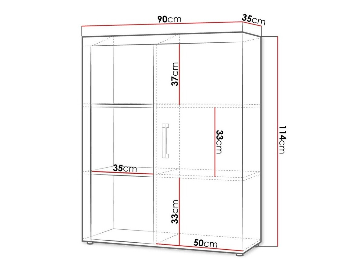 Dressoir Cormiru 101 (Pruim + grafiet)