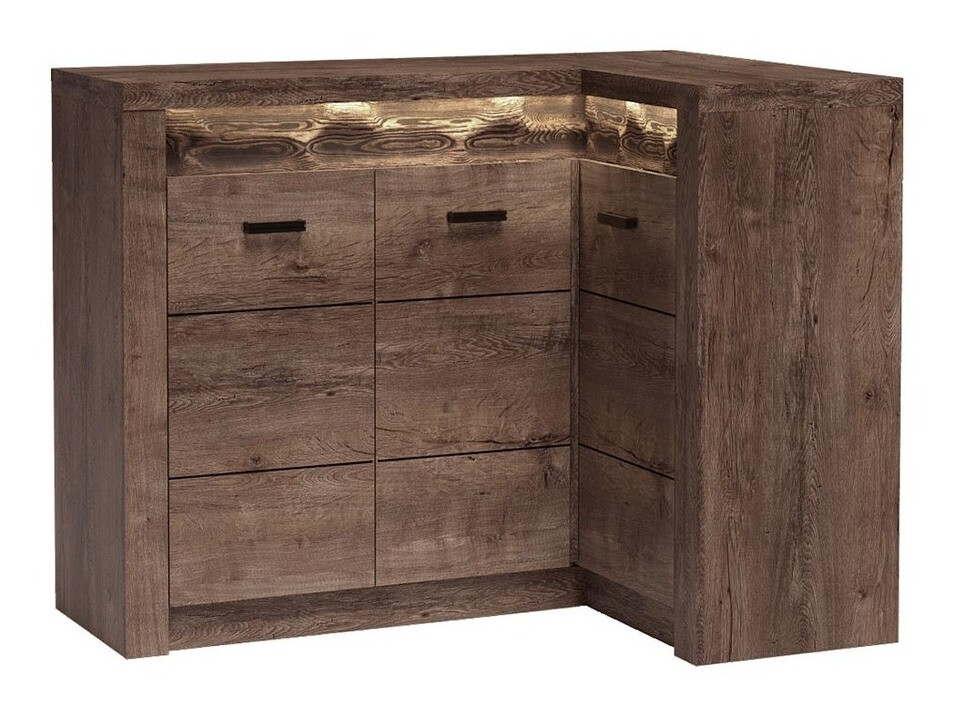 Hoekkastje Serfeno 112 (Donker essen)