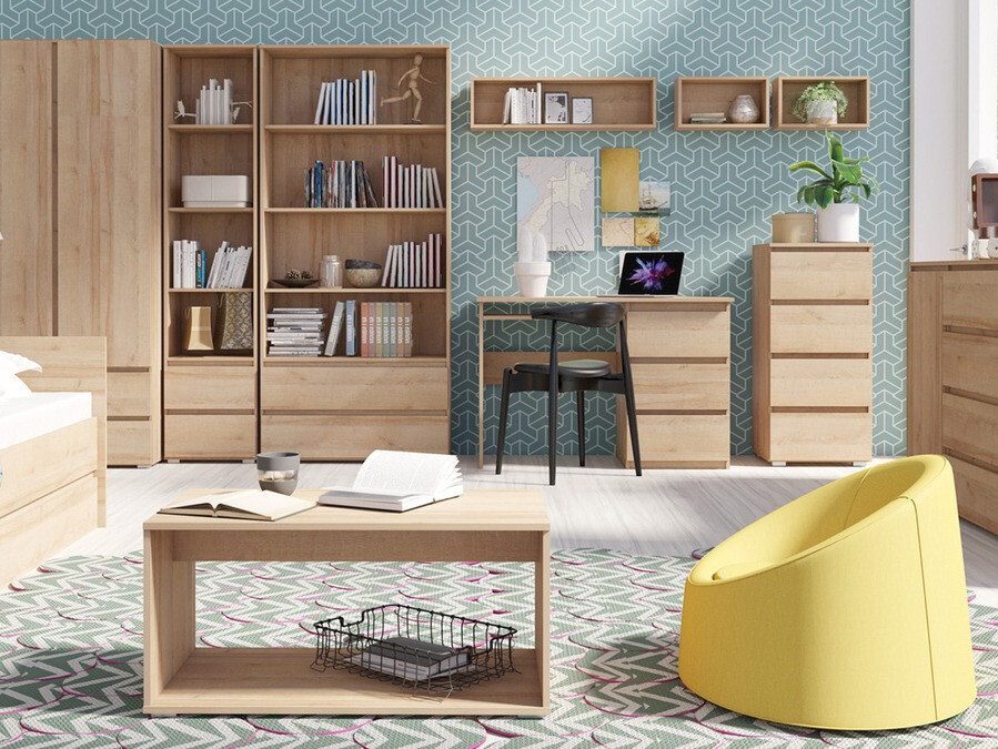 Boekenkast Cirdora 100 (Sonoma eik)