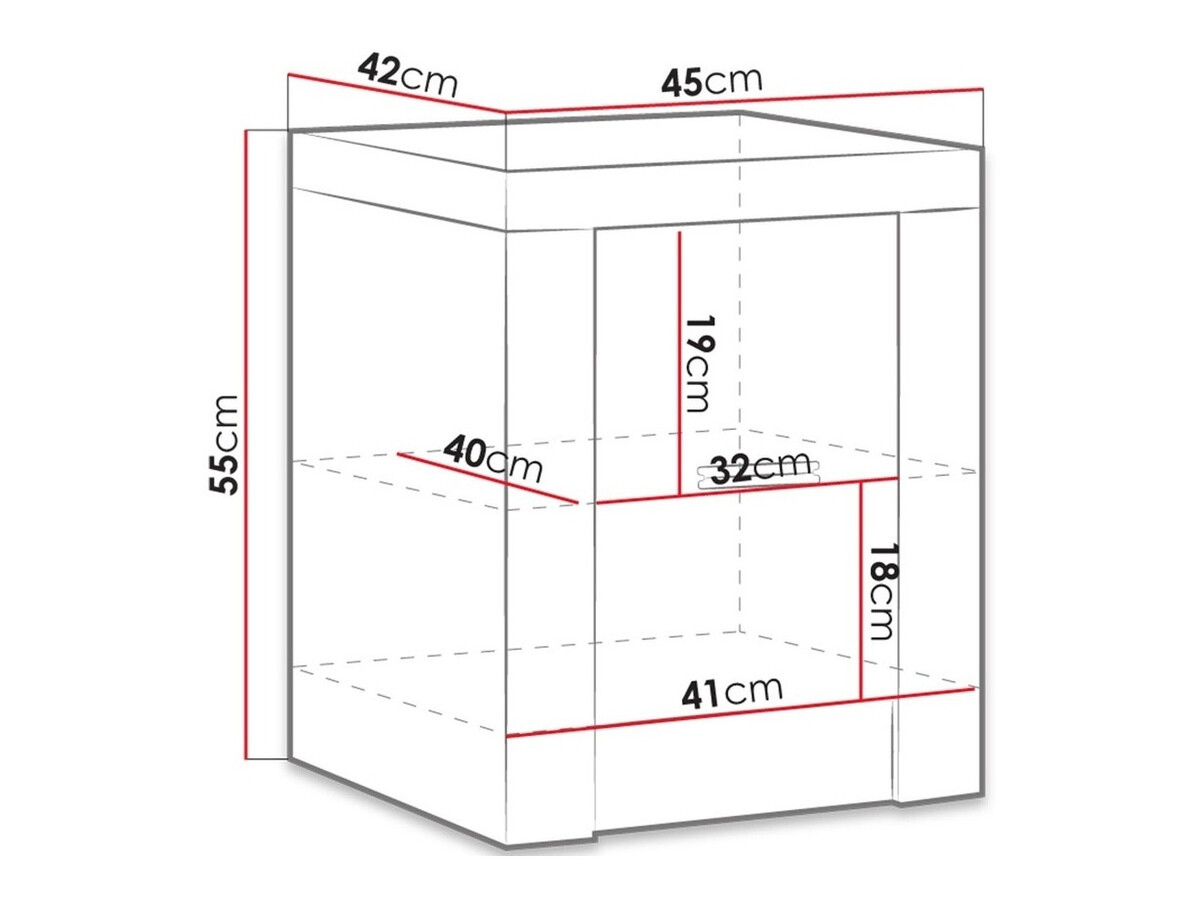 Nachtkastje Serfeno 118 (Essen)