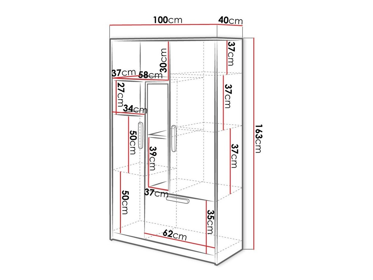 Boekenkast Veravie 137