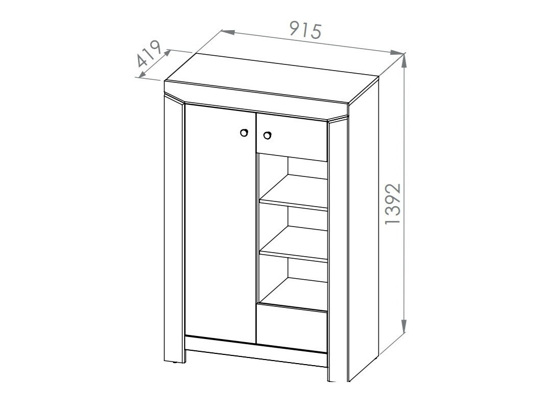 Dressoir Mavevare 110