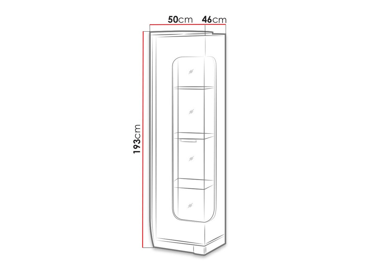 Boekenkast Tivlue 117