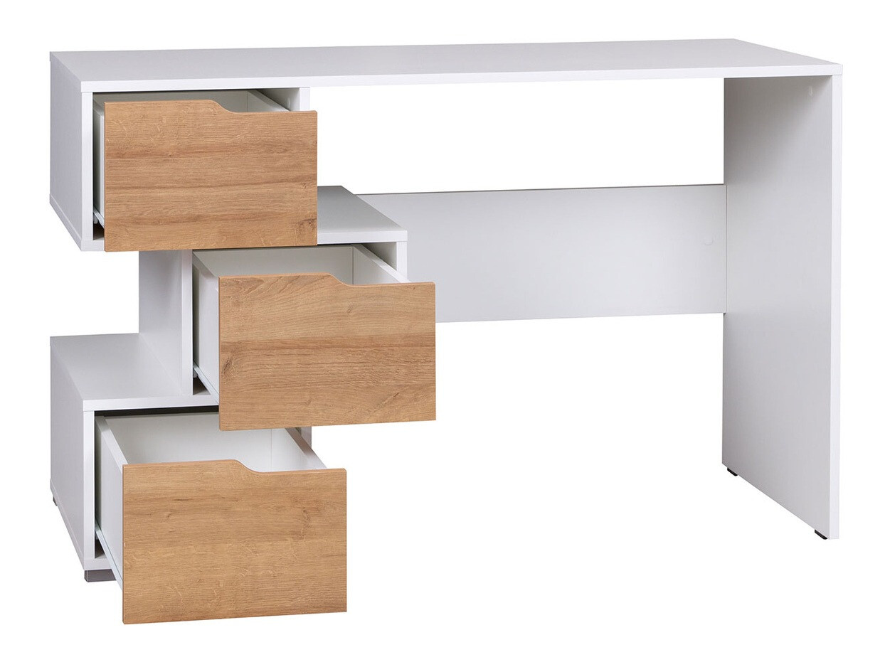 Meubelset Providence H115 (Grafiet + Artisan eiken + Wit)