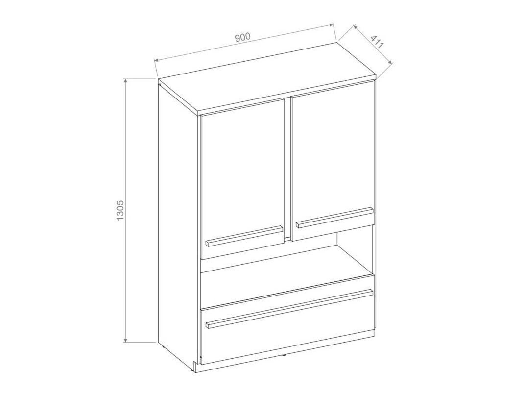 Boekenkast Felfera 103