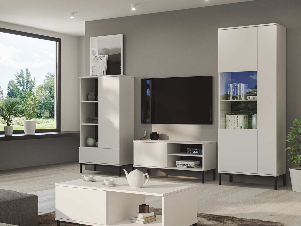 Boekenkast Lomsore 103 (Wit)