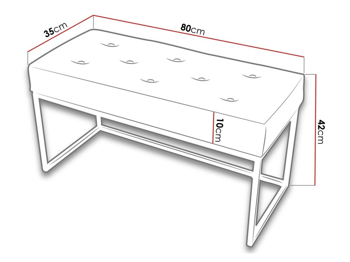 Gestoffeerde bank Germantown 103 (French Velvet 685)