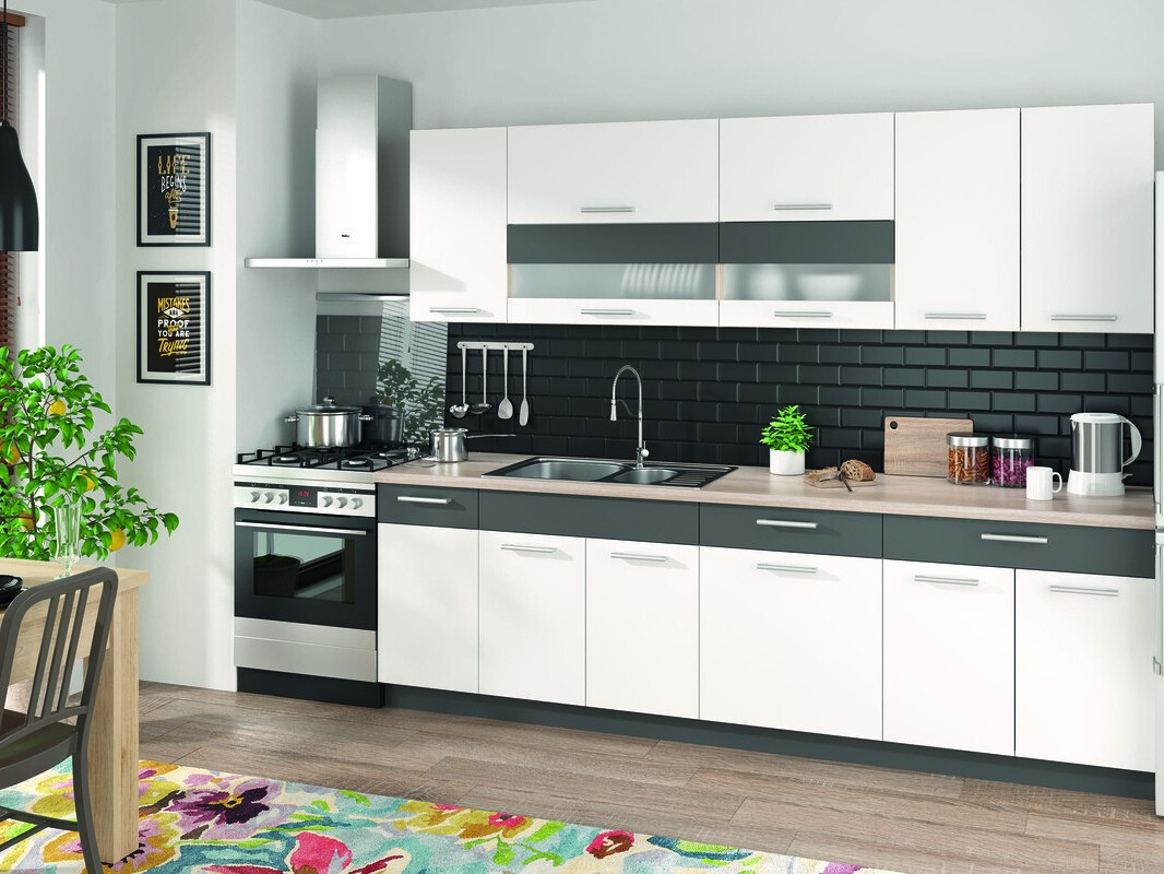 Modulaire kast met deuren Mode White 119