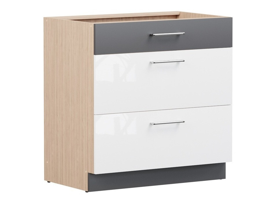 Modulaire kast met lades Mode White 124